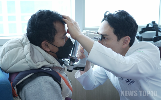[보도자료이미지_1] 아인병원 안과, 인천외국인근로자지원센터 방문 의료봉사 실시.png